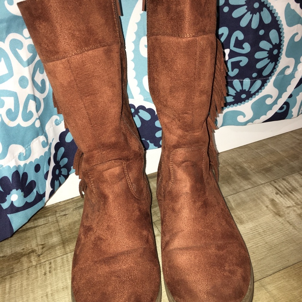 Brown Suede boots